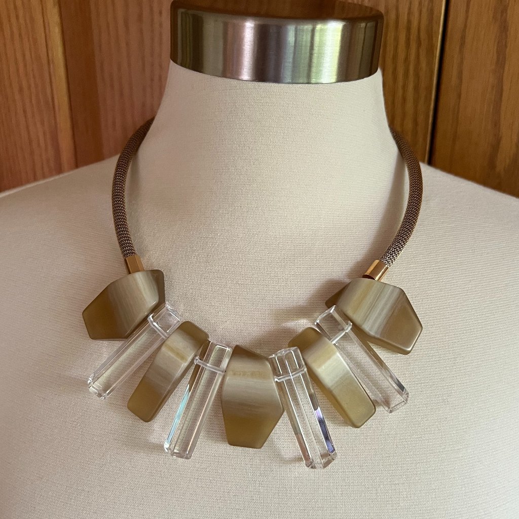 Lafayette 148 New York -- Prism Statement Necklace -- Excellent Condition